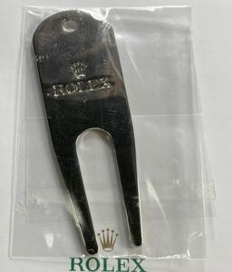 純正品 新品 ロレックス グリーンフォーク ゴルフ ROLEX golf ボールマーク ピッチマーク repair tool divot tool