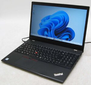 Lenovo ThinkPad T580 20LA-S2MQ0K ■ i5-8350U/SSD/無線/Webカメラ/テンキー/第8世代/最新OS搭載/Windows11 ノートパソコン #20