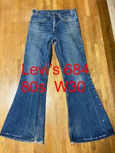 Levi’s 684 big bell 80s リーバイス フレア　ジーンズ　 USA製 デニム ビンテージ デニムパンツ