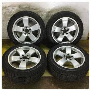 1 YOKOHAMA iceGUARD iG70 245/45R17 2022年製 イボ付 PCD 112mm CLS Eクラス SLクラス A4 TT 等 *4210