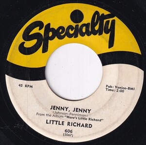 Little Richard - Jenny, Jenny / Miss Ann (B) RP-DJ140