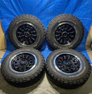 16×6.5J +38 Essex ホイール　LT215/70R16 BFGoodrich 　タイヤ付き　バリ山 2023年製4本