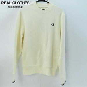 ☆【未使用】FRED PERRY/フレッドペリー 24AW CREW NECK SWEAT SHIRTS/クルーネック スウェット/トレーナー M7535/S /060