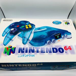 NINTENDO64本体 クリアブルー