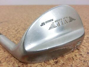 ♪RAY COOK レイクック V.I.P FORGED フォージド ウェッジ SW 56° 純正スチールシャフト FLEX-? 中古品♪F2547