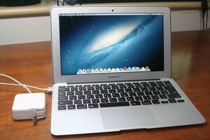 MacBook Air 11インチ Mid2013 Core i5 1.3GHz/SSD120GB/4GB/OS X 中古美品 現状渡し