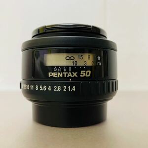 美品　PENTAX SMC PENTAX-FA 50mm 　F1.4 　C1215　 60サイズ発送 