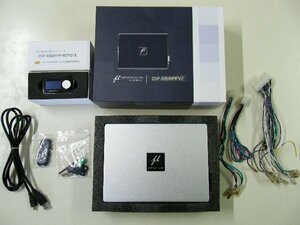 美品 μ DIMENSION ミュー ディメンション 6ch アンプ内蔵 8cn プロセッサー DSP-680AMPV2 専用コントローラー付き DSP-680AMP REMOTE