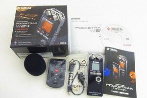 Y832-J26-711 YAMAHA ヤマハ POCKETRAK W24 ボイスレコーダー ICレコーダー 現状品②