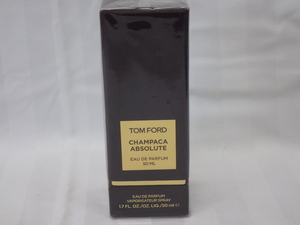 未使用　香水　TOM FORD　トムフォード　CHAMPACA ABSOLUTE　チャンパカアブソルート　オードパルファン　50ml