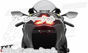 TST ZX-10R(16-) 用 ウィンカー内蔵 LEDテールライト クリアレンズ