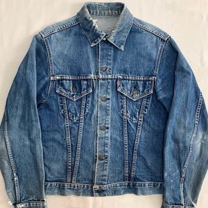 558移行期 60s リーバイス 71205 BIGE 3rd仕様 ヴィンテージ オリジナル(LEVIS 1st 2nd 506XX 507XX 557 70505 501 505 66前期 等好きな方)