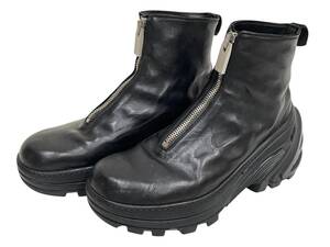 極美品 40 GUIDI × 1017 ALYX 9SM Front Zip Boot With Vibram Sole グイディ アリクス フロントジップ ブーツ ビブラムソール