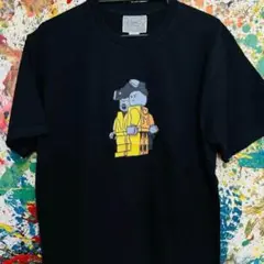 LEGO リプリント レトロ Tシャツ 半袖 メンズ 新品 個性的 黒