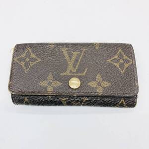 【保管品】LOUIS VUITTON ルイ ヴィトン モノグラム ミュルティクレ キーケース 鍵ケース 鍵入れ M62631 / io-2759-sw