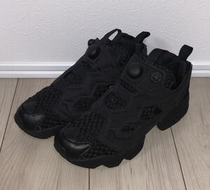 限定 REEBOK INSTA PUMP FURY OG ABC WOVEN BS7906 US9 27cm リーボック ＡＢＣマート ポンプフューリー ウーブン ブラック 黒 instapump