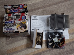 【未使用】【CPUクーラー】 SCYTHE サイズ ANDY SAMURAI MASTER アンディー サムライ マスター SCASM-1000 【＊欠品あり】【LGA775】