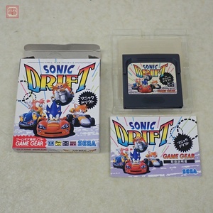 動作保証品 GG ゲームギア ソニックドリフト SONIC DRIFT セガ SEGA 箱説付【PP