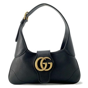 グッチ ショルダーバッグ GGマーモント アフロディーテ レザー 735106 GUCCI 2way 黒 【安心保証】