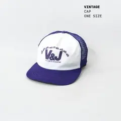 【USA製】V&J  オールド ニューエラ キャップ 古着 ヴィンテージ