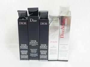 ○ 残量未使用級 Christian Dior ディオール 化粧品 まとめ 5点セット アディクト リップ マキシマイザー 000 / 019 / 020 / 022 / 023