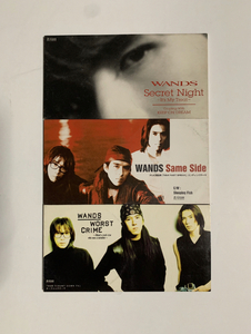 シングル CD WANDS / WORST CRIME / Same Side / Secret Night 