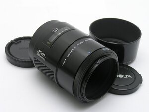 ★ハローカメラ★1円スタート★4789　MINOLTA AF MACRO 100mm F2.8 フード付 動作品 現状 即決有り★★