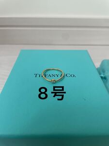 未使用【ティファニー】エルサ・ペレッティ　ウェーブ シングルロウ ダイヤモンド リング Tiffany&Co. TIFFANY＆Co. 8号　指輪　ダイヤ