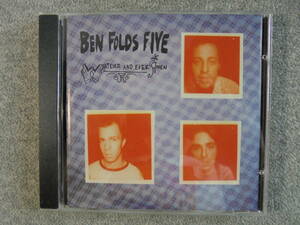 CD輸入盤　BEN　FOLDS　FIYE　「WHATEVER　AND　EVER　SHMEN」中古良品