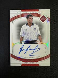 Gary Lineker 2022 Panini National Treasures Auto 直筆サイン リネカー 名古屋グランパス /99