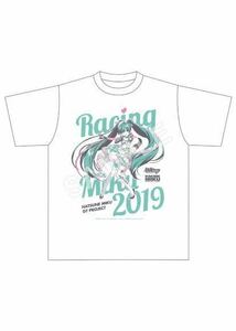 新品未使用■希少品■SUPER GT300 グッドスマイルレーシング2019■初音ミク レーシングミク■グラフィック■Ｔシャツ■サイズＬ