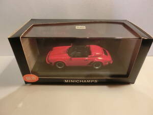 PMA製 1/43 　ポルシェ　スピードスター　タルガ　赤　1988　＊美品　＊送料450円～ 　Porsche　Speedster