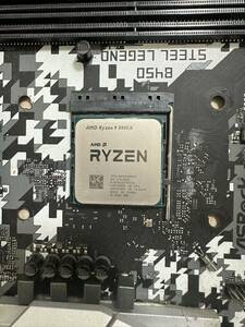 AMD Ryzen 9 5900X ASRock B450 STEEL LEGEND マザーボード セット　動作未確認★ジャンク★