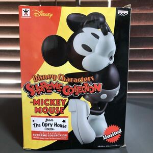 ミッキーマウス ディズニーキャラクターズ モノクロ 限定版 Disney Characters SUPREME COLLECTION MICKEY MOUSE from The Opry House 1929