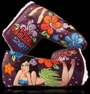 2011 スコッティ・キャメロン パターカバー Scotty Cameron HULA GIRL HONOLULU フラガールトップレス 特別仕様