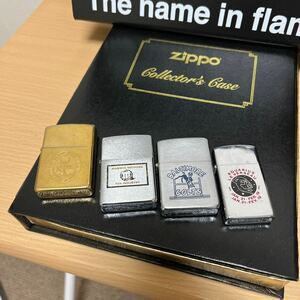 ZIPPO ジッポー VINTAGE ビンテージ ヴィンテージ CHROME COATING クロームコーティング GOLD COATING ゴールド 4個セット