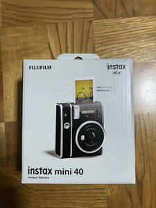 送料無料 新品未使用品 チェキ instax mini 40 FUJIFILM 富士フィルム インスタントカメラ 