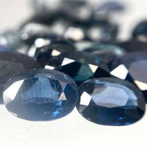 1円〜!!［天然サファイアおまとめ50ct］d 約10g ルース 裸石 宝石 Sapphire コランダム jewelry ジュエリー ブルー w3ゆ14