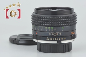 【中古】MINOLTA ミノルタ MC ROKKOR-PG 50mm f/1.4