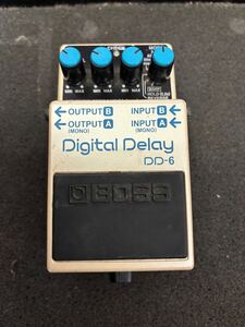 BOSS ボス デジタルディレイ Digital Delay ディレイ エフェクター DD-6 ギター 中古 送料無料