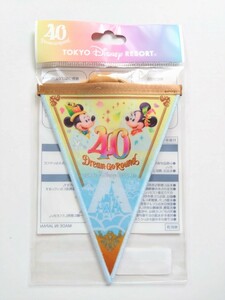 東京ディズニーリゾート 40周年 ドリームガーランド 東京ディズニーランド ガーランド ③ TOKYO DISNEY RESORT Dream Go Round