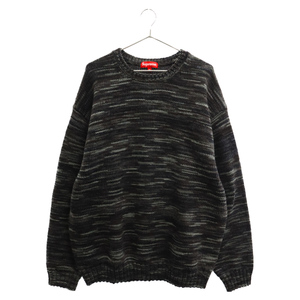 SUPREME シュプリーム 20AW Static Sweater スタティック長袖セーター ニット ブラウン/ブラック