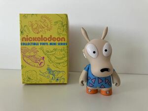 kidrobot(キッドロボット)nickelodeon(ニコロデオン)/ROCKO(ロッコー)/フィギュア/キャラクタードール/ソフビ人形