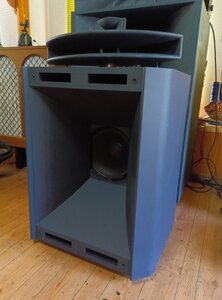 ※地域限定配送(運送料実費)■ ALTEC / 414A 16ohms 12inch(30cm) Woofer + N501-8A Network +902-8A Driver + wooden horn * 1本 音出しOK