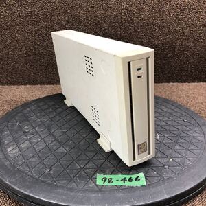 98-466 激安 レトロPC パーツ 外付けHDD ハードディスクユニット IO DATA アイオーデータ HDVS-UM8.4G/CBSC SCSI 動作未確認 HDD無し junk