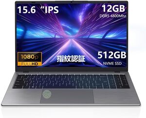 ノートパソコン15.6”第12世代 N95 Laptop 4コア 4スレッド 最大3.4Ghz 12GB LPDDR5 4800MHz 512GB 