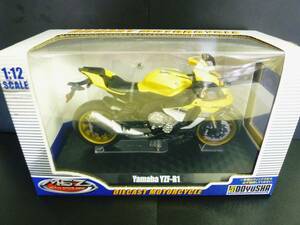 1/12 ヤマハ YZF-R1 ワークスカラー YAMAHA YZF R1 メタルスピードゾーン MSZ ダイキャストメタル 童友社 完成品 ☆ヤマハ 認証モデル☆