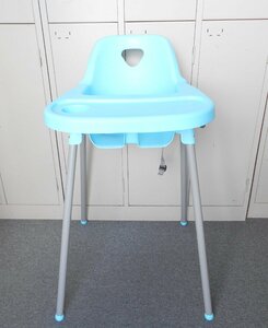 ●torry high chair キッズ ベビー ハイチェア 水色