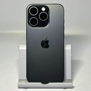 1円~【初期化済み】アップル Apple iPhone 15 Pro 256GB ブラックチタニウム SIMフリー MTUC3J/A ACロック解除済み 本体のみ GK-100123-8