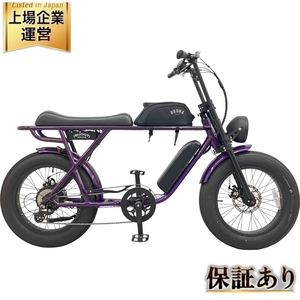 【引取限定】BRONX ブロンクス BUGGY 20inc e-bike MATTE BLACK 電動アシスト自転車 20インチ 付属品有 中古 良好 直 O9578168